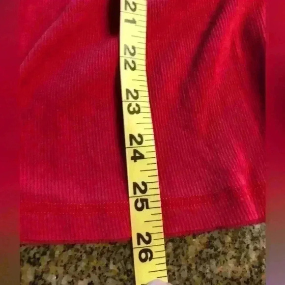 Zenana Outfitters Red Muscle Long Top Y2K Women Medium - Picture 4 of 5